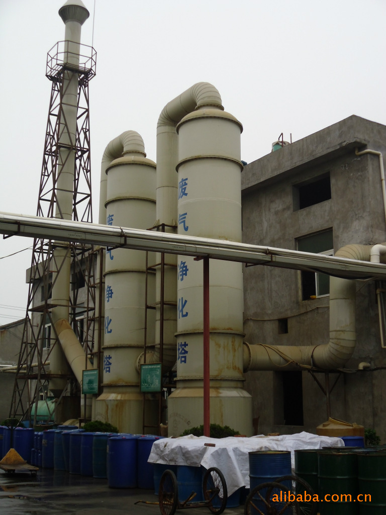 【尾氣吸收塔適用于化工&middot;醫(yī)藥&middot;等行業(yè)。吸收凈化廢氣。保護環(huán)境?！績r格,廠家,圖片,有害氣體凈化裝置,臺州市黃巖鴻豐化工防腐設(shè)備廠-